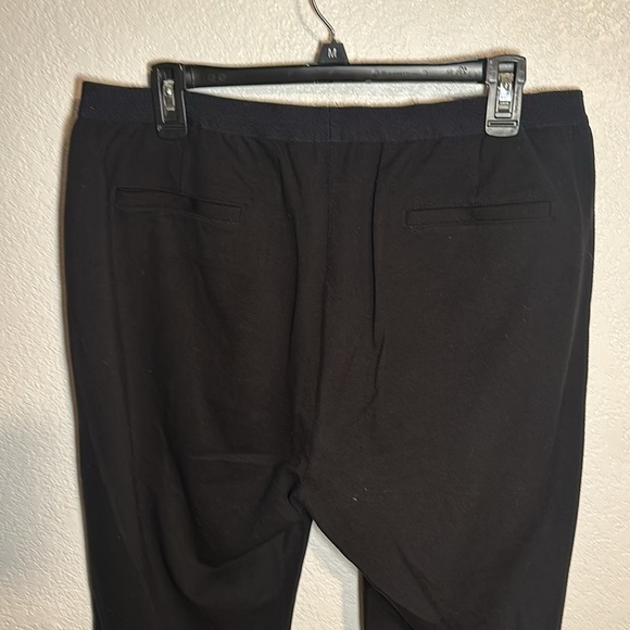 Eileen Fisher Black Pull On Pant - Picture 4 of 11